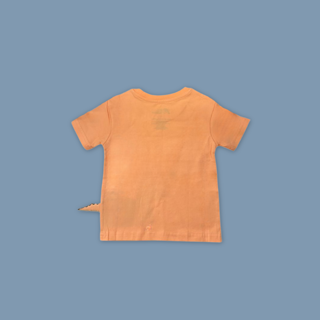Panda And Friends Gharial With Butterfly Kids T-Shirt