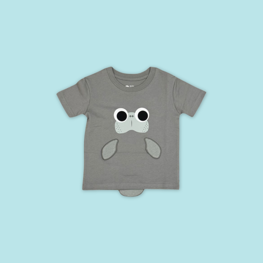 Panda and Friends Kids Manatee with Tail Tshirt A River Wonders Exclusive Experience MANDAI WILDLIFE RESERVE