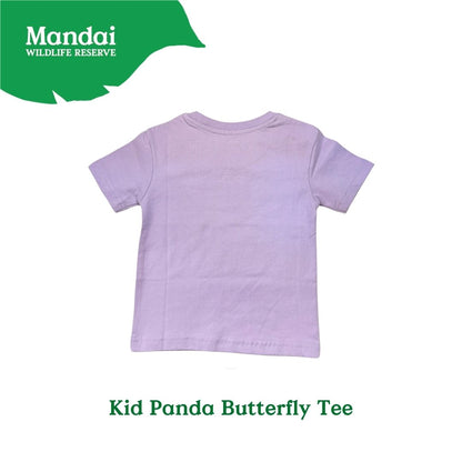 Panda and Friends Kids  Panda Butterfly Tshirt A River Wonders Exclusive Experience MANDAI WILDLIFE RESERVE