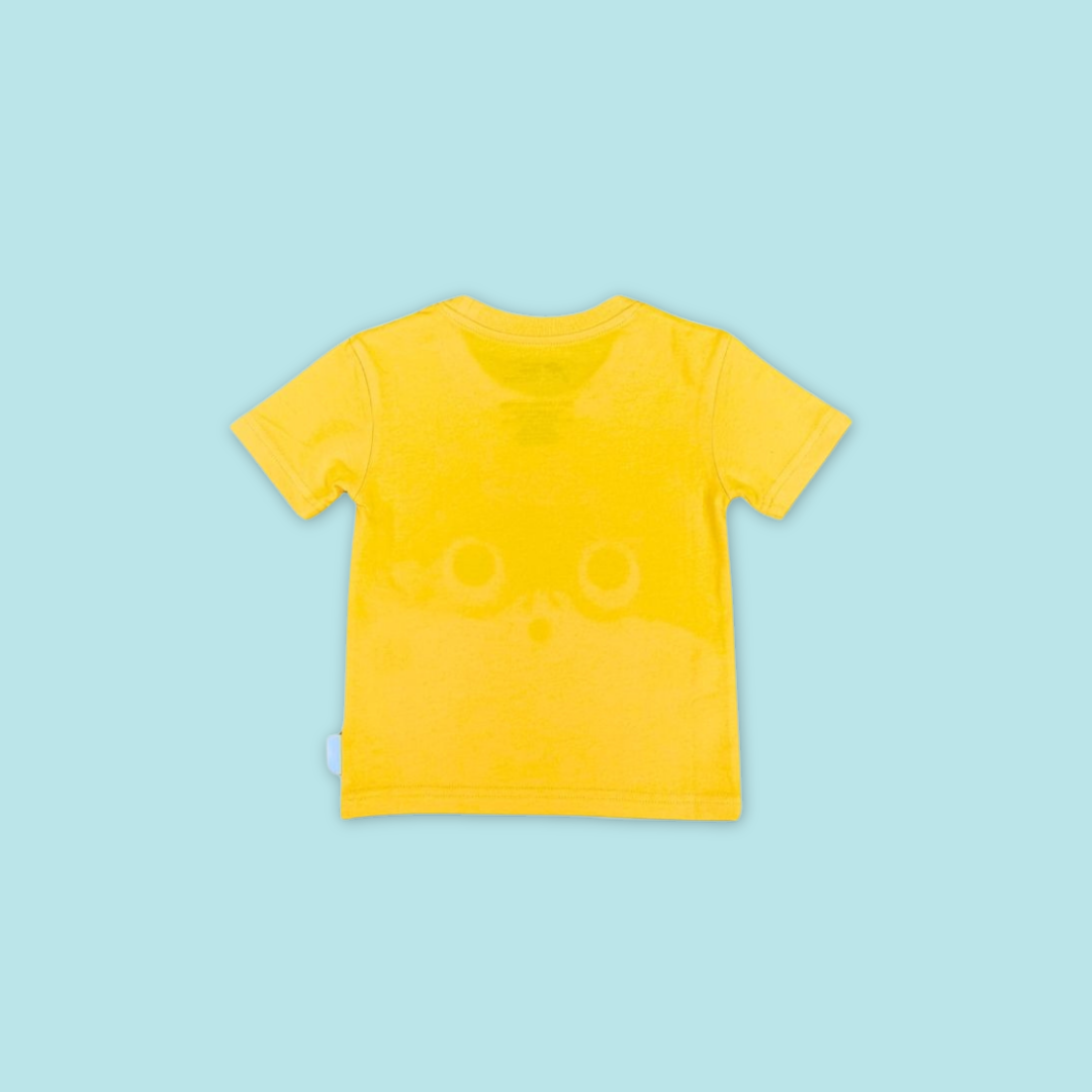 Panda and Friends Kids Pufferfish Face Tshirt - MANDAI WILDLIFE RESERVE