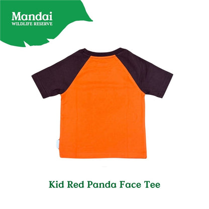 Panda and Friends Kids Red Panda FaceTshirt A River Wonders Exclusive Experience MANDAI WILDLIFE RESERVE