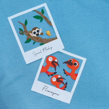 Panda and Friends Adult Tshirt - MANDAI WILDIFE RESERVE