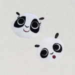 Panda On Chest Adult T-Shirt