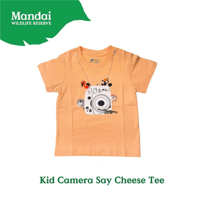 Panda and Friends Kids Camera Say Cheese Tshirt A River Wonders Exclusive Experience MANDAI WILDLIFE RESERVE