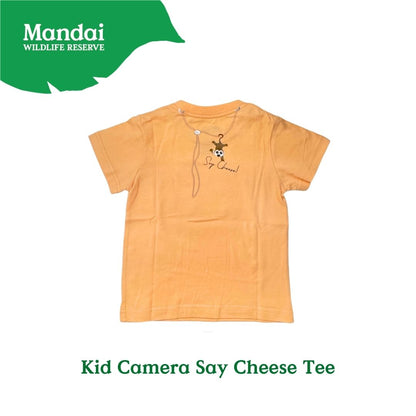 Panda and Friends Kids Camera Say Cheese Tshirt A River Wonders Exclusive Experience MANDAI WILDLIFE RESERVE