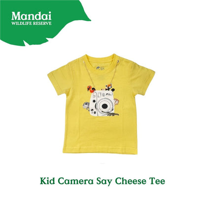 Panda and Friends Kids Camera Say Cheese Tshirt A River Wonders Exclusive Experience MANDAI WILDLIFE RESERVE