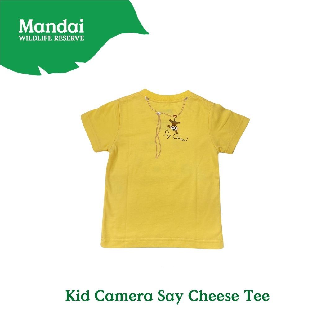 Panda and Friends Kids Camera Say Cheese Tshirt A River Wonders Exclusive Experience MANDAI WILDLIFE RESERVE