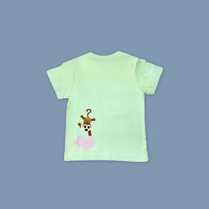 Panda and Friends Kids Panda And Friends Puzzle Tshirt - MANDAI WILDLIFE RESERVE