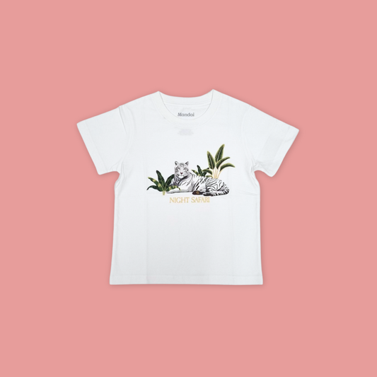 White Tiger Kids T-Shirt
