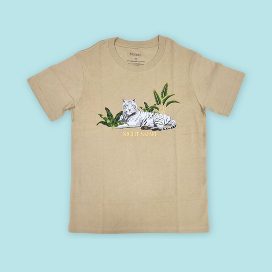 White Tiger Adult T-Shirt