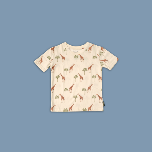 Giraffe All-Over Print Kids T-Shirt