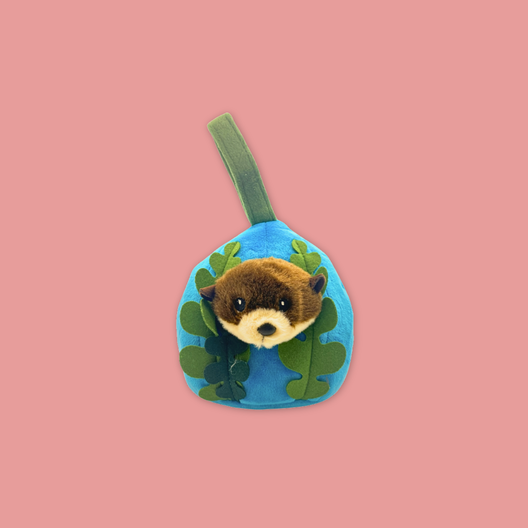 Otter Sloth Panda Hideout Plush MANDAI WILDLIFE RESERVE