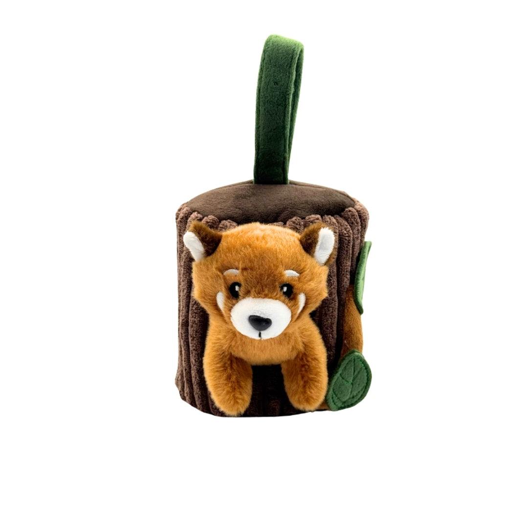 Red Panda Hideout Plush 6"