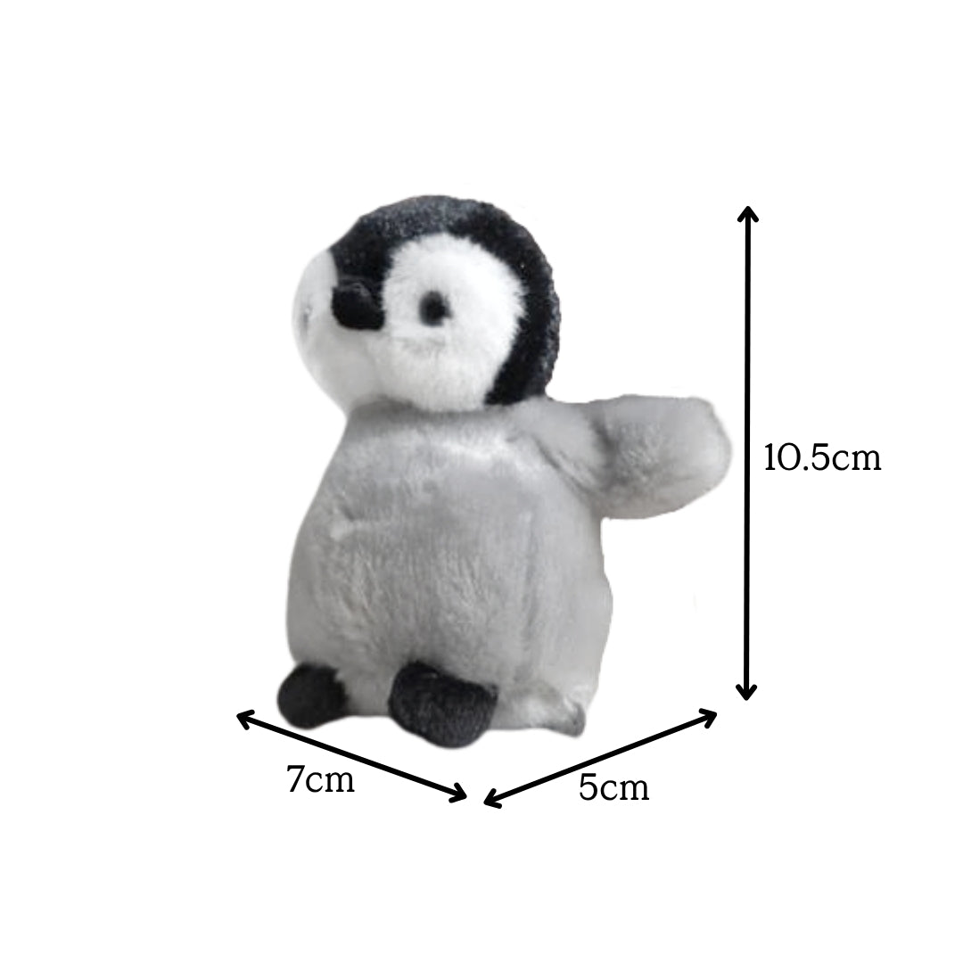Penguin Shoulderkins Plush 4"