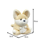 Fennec Fox Rolly Plush 5"