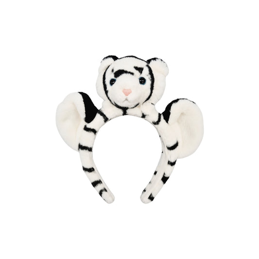 White Tiger Head Headband