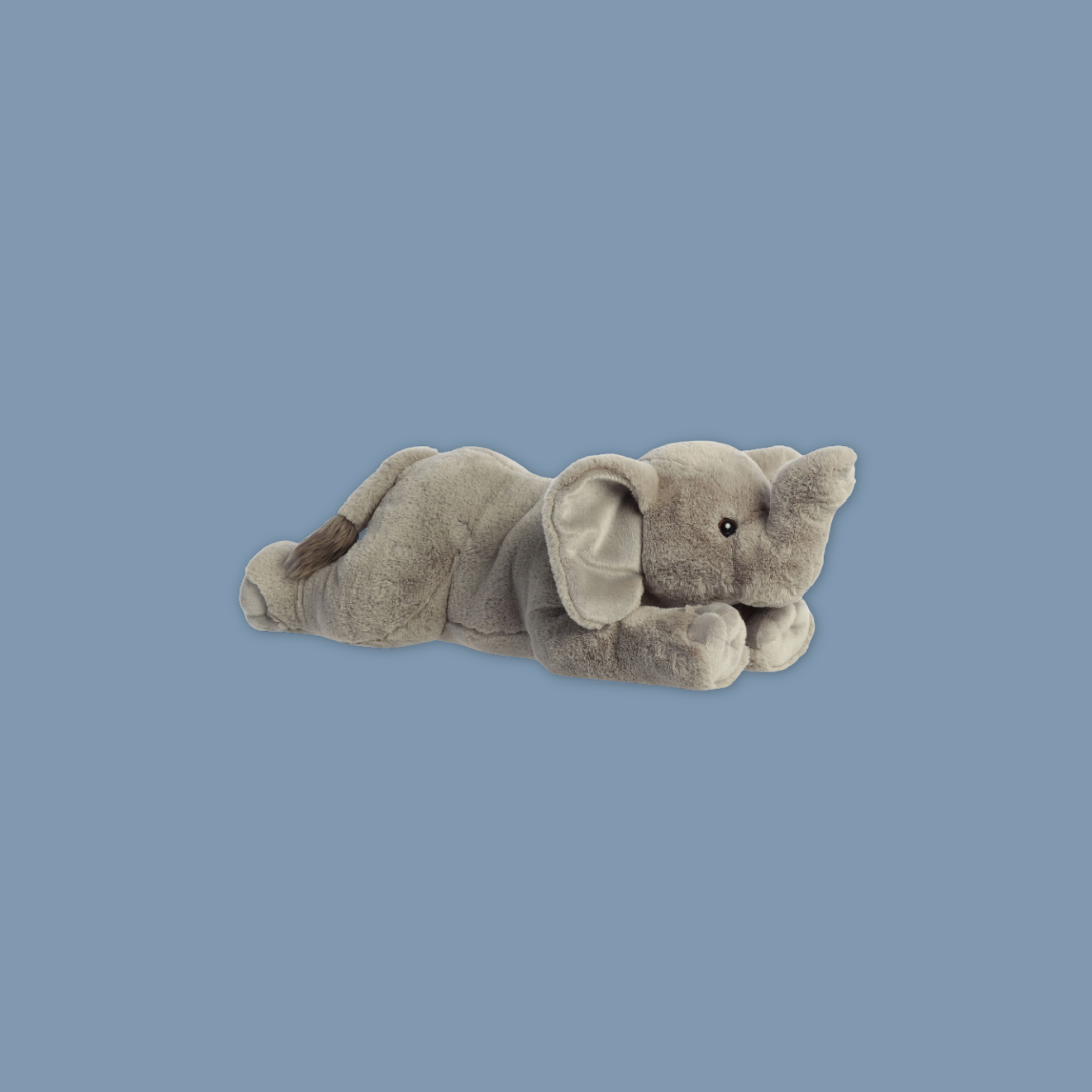 The Super Flopsie Giraffe Malayan Tiger Elephant Plush at MANDAI WILDLIFE RESERVE