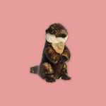 Sitting Otter Plush 9.5 "