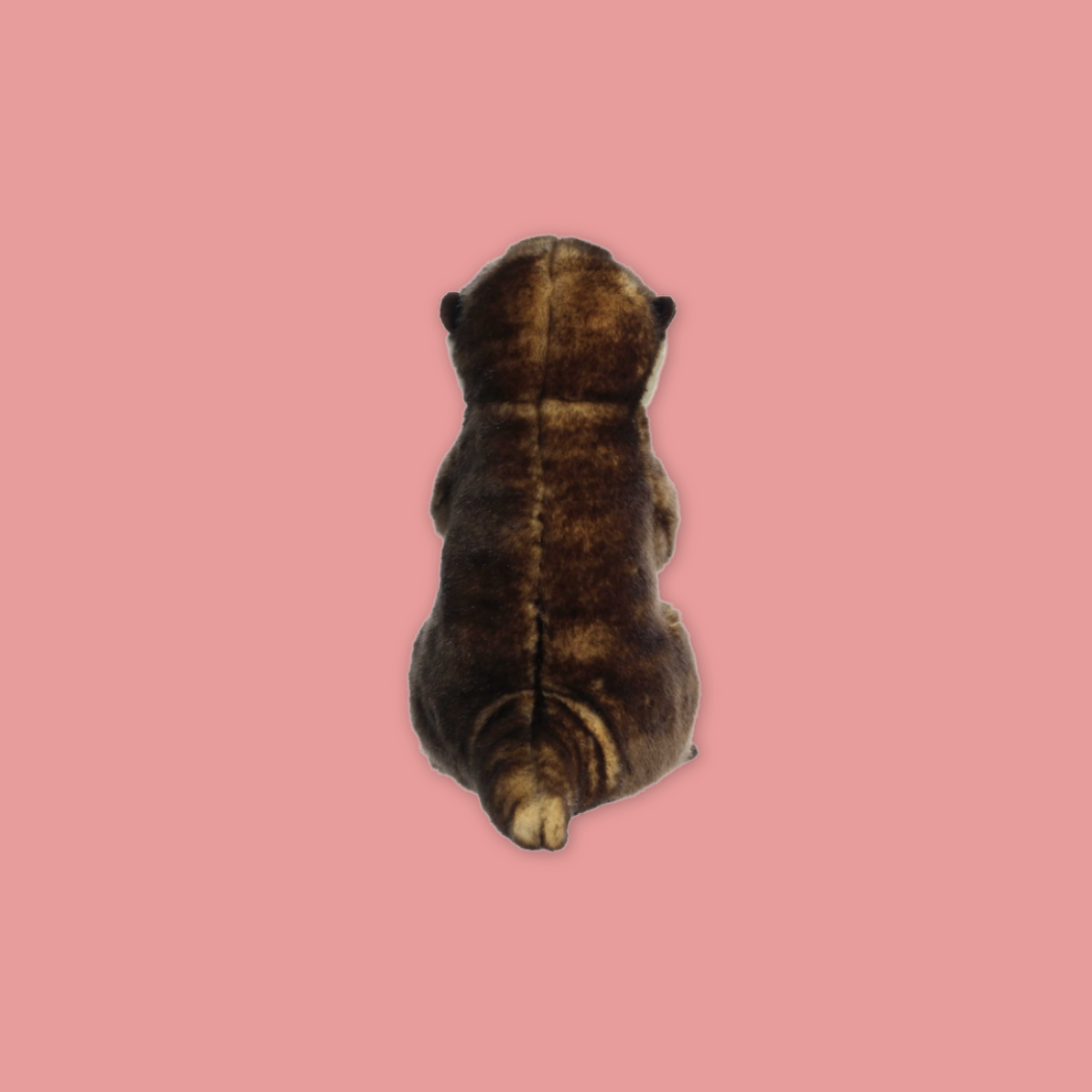 Sitting Otter Plush 9.5 "
