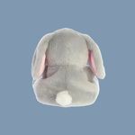 Gray Bunny Palm Pal Plush 4"