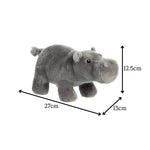Eco Hippo Plush 5"
