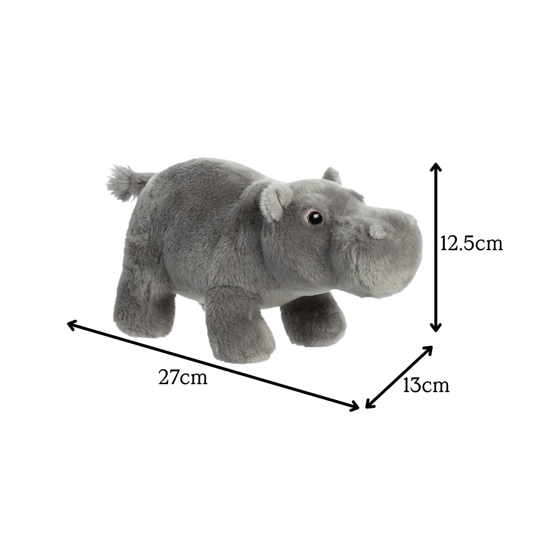 Eco Hippo Plush 5"