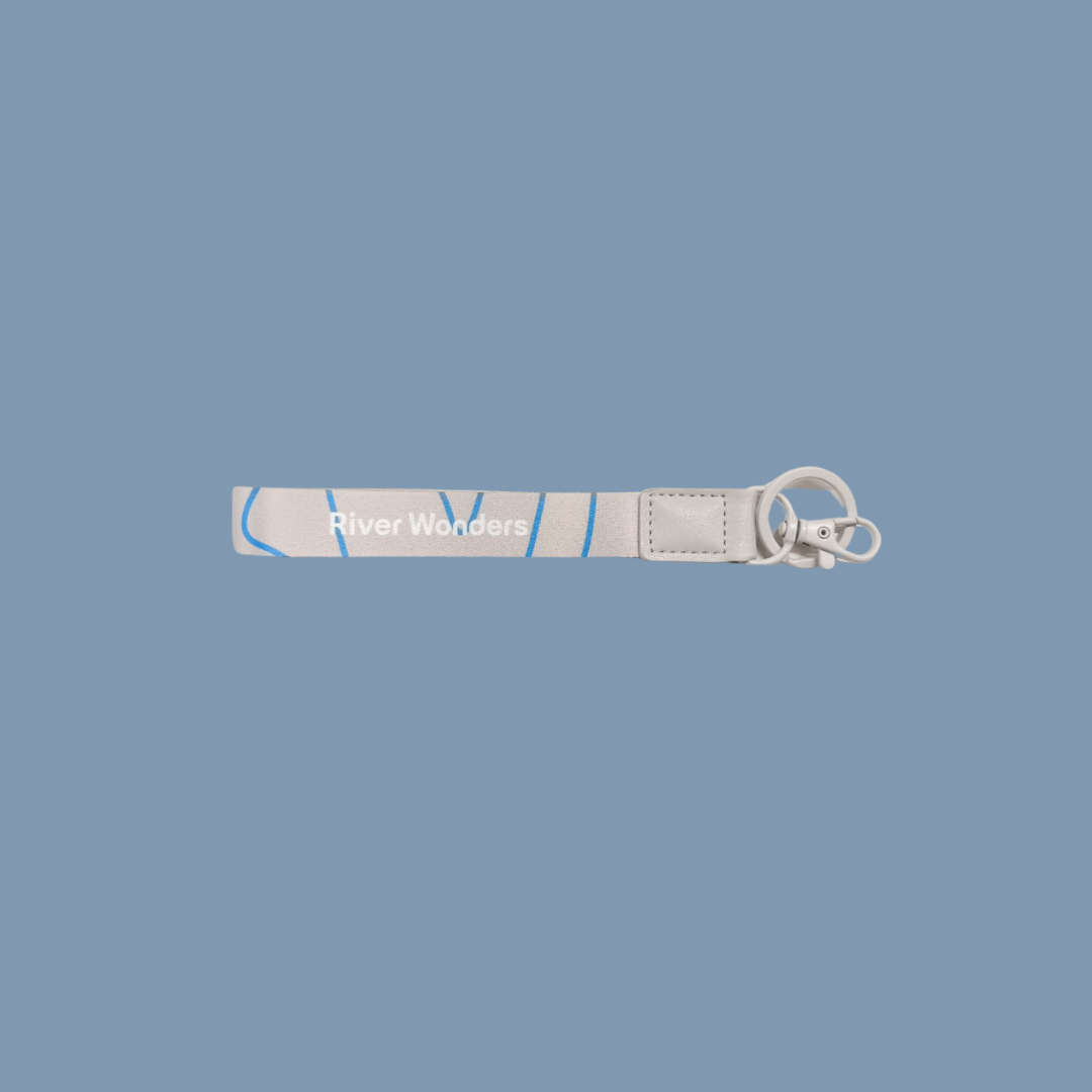 River Wonders Map Wrist Lanyard