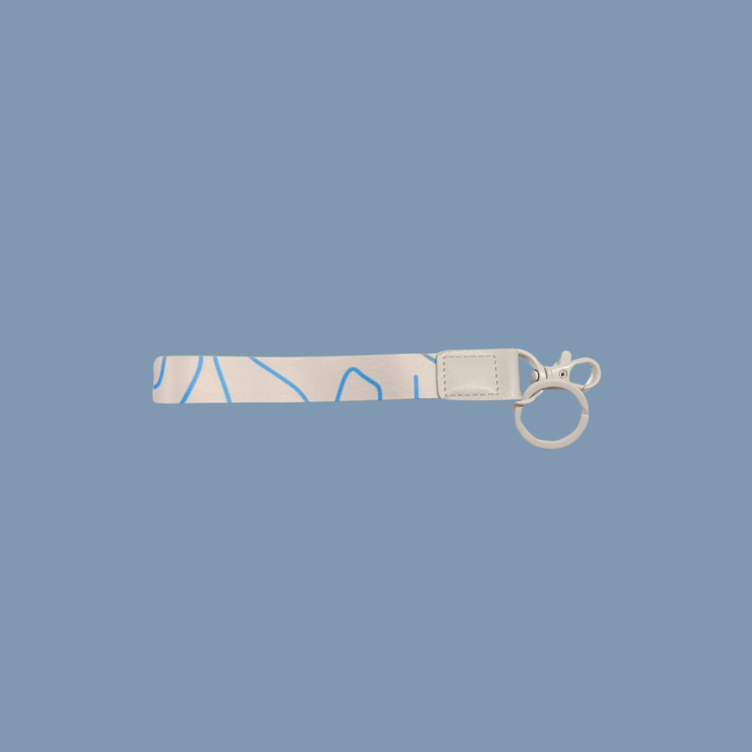 River Wonders Map Wrist Lanyard