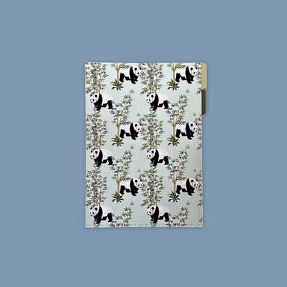 Animals Folder Graphic Printed with Document Dividing Tabs MANDAI WILDLIFE RESERVE