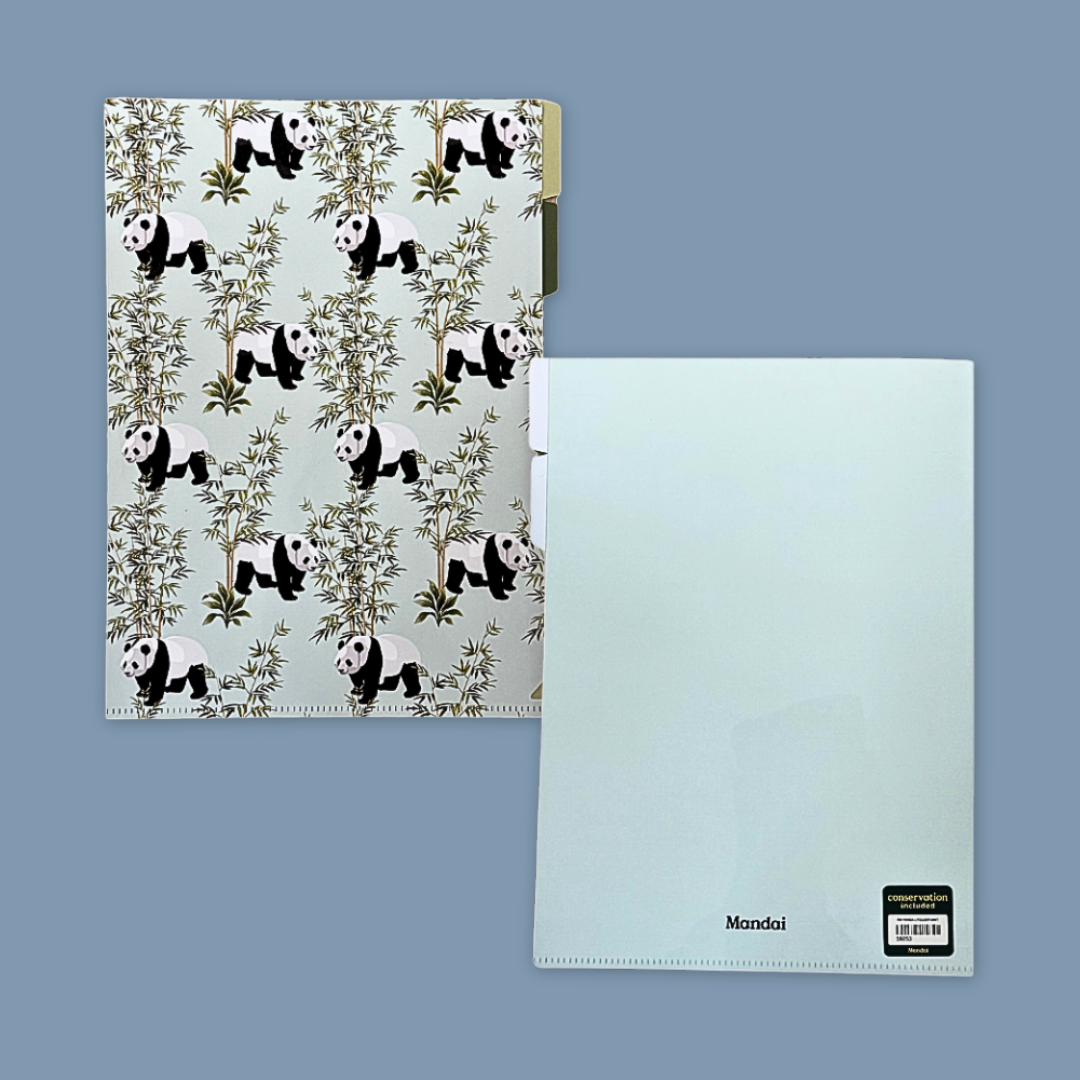 Panda L-Shape Folder Mint