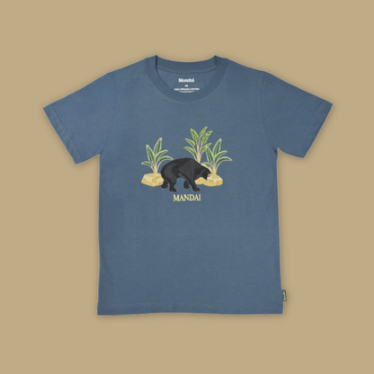 Rainforest Wild Asia Sun Bear Adult T-Shirt MANDAI WILDLIFE RESERVE