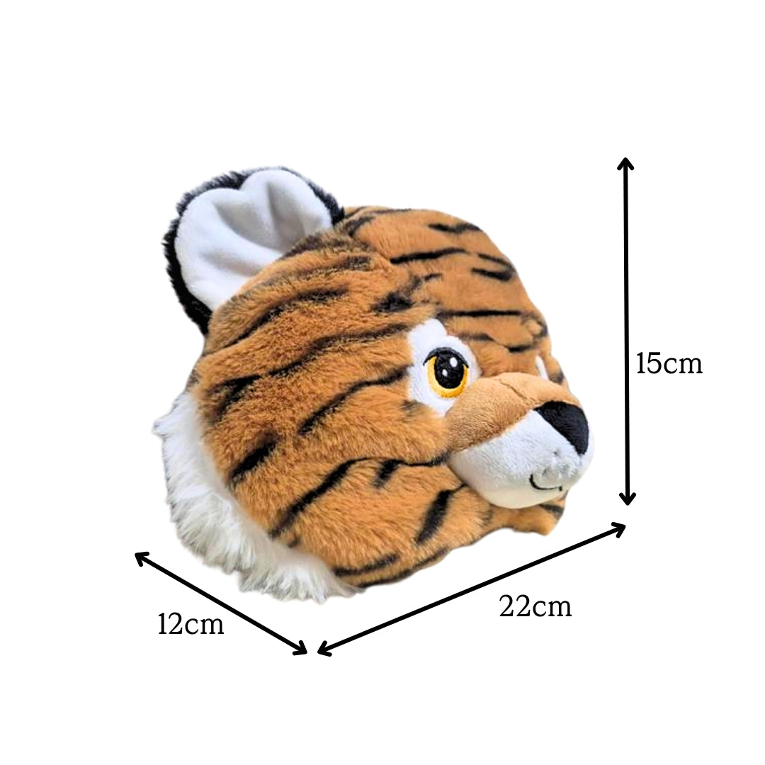 Malayan Tiger Face Sling Plush Bag
