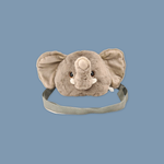 Elephant Face Sling Plush Bag