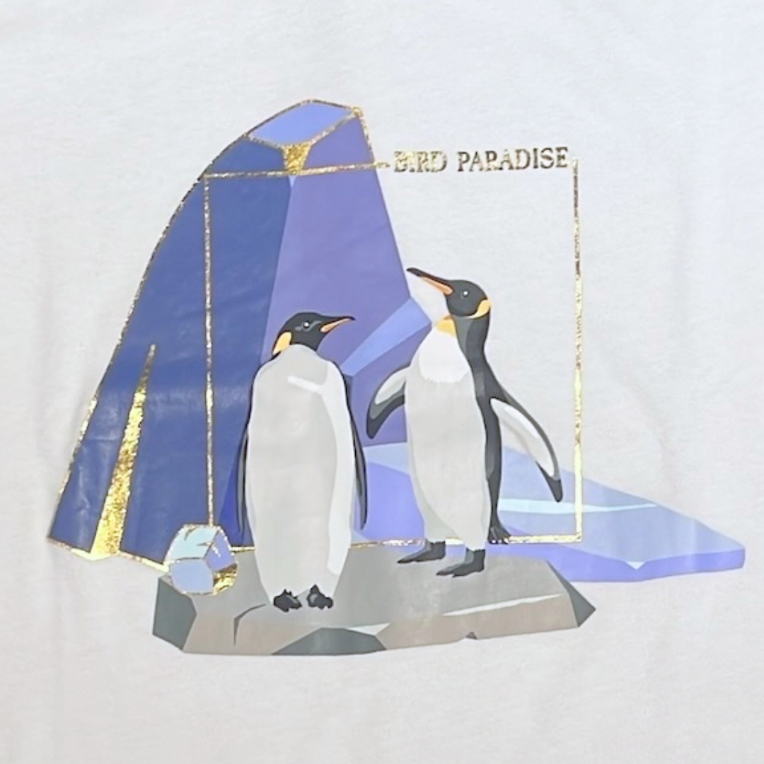 2 Penguins Adult T-Shirt