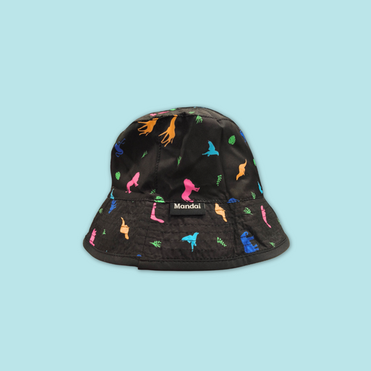 Animal Icon All Over Print Foldable Hat MANDAI WILDLIFE RESERVE