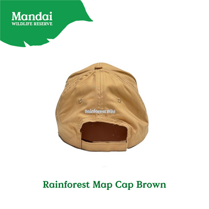 Rain Forest Wild Asia Adventure Gear: Infographic Map Sling Bag & Cap, Mandai Wildlife Reserve