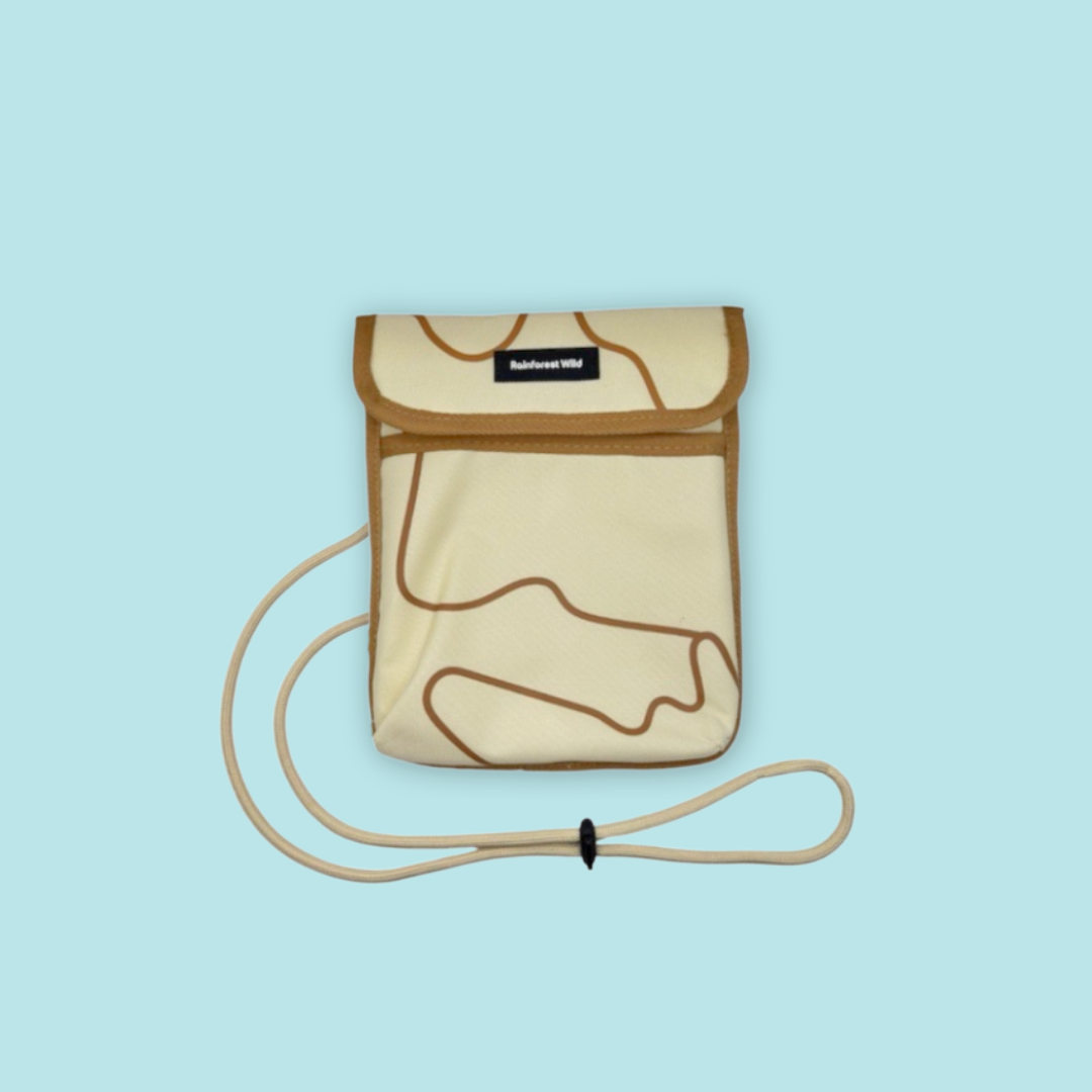 Rainforest Wild Asia Adventure Gear Infographic Map Sling Bag & Cap MANDAI WILDLIFE RESERVE