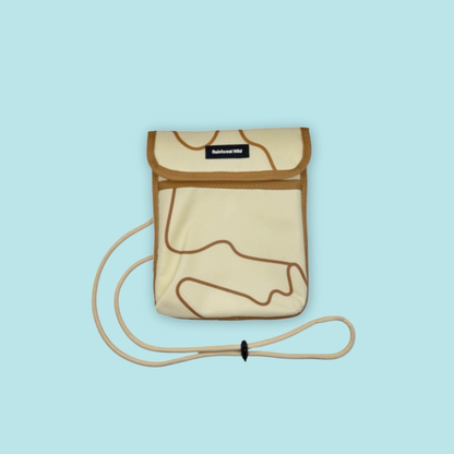 Rainforest Wild Asia Adventure Gear Infographic Map Sling Bag & Cap MANDAI WILDLIFE RESERVE