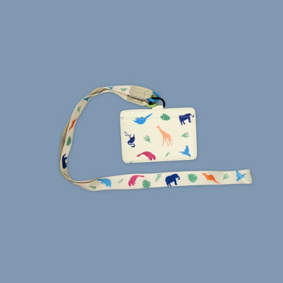 Animal Icon All-Over Print Card Holder