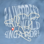 Rainforest Map Cotton Cool Kids Sleeveless Tank Top