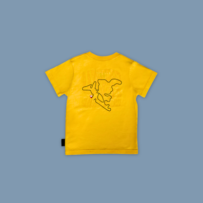 Rainforest Wild Asia Infographic Map Kids T-Shirt - MANDAI WILDLIFE RESERVE