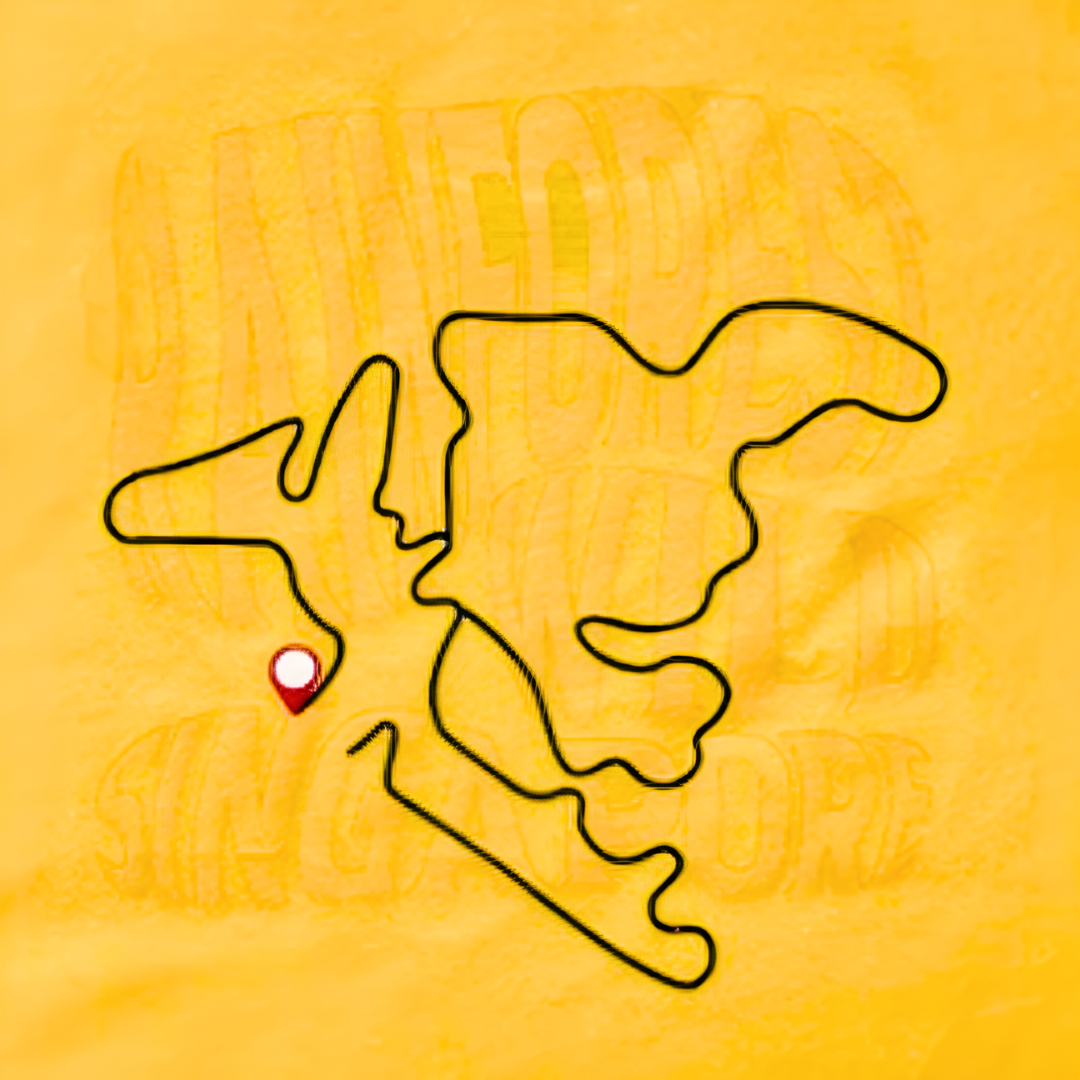Rainforest Wild Asia Infographic Map Kids T-Shirt - MANDAI WILDLIFE RESERVE