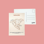 Rainforest Asia Map Postcard