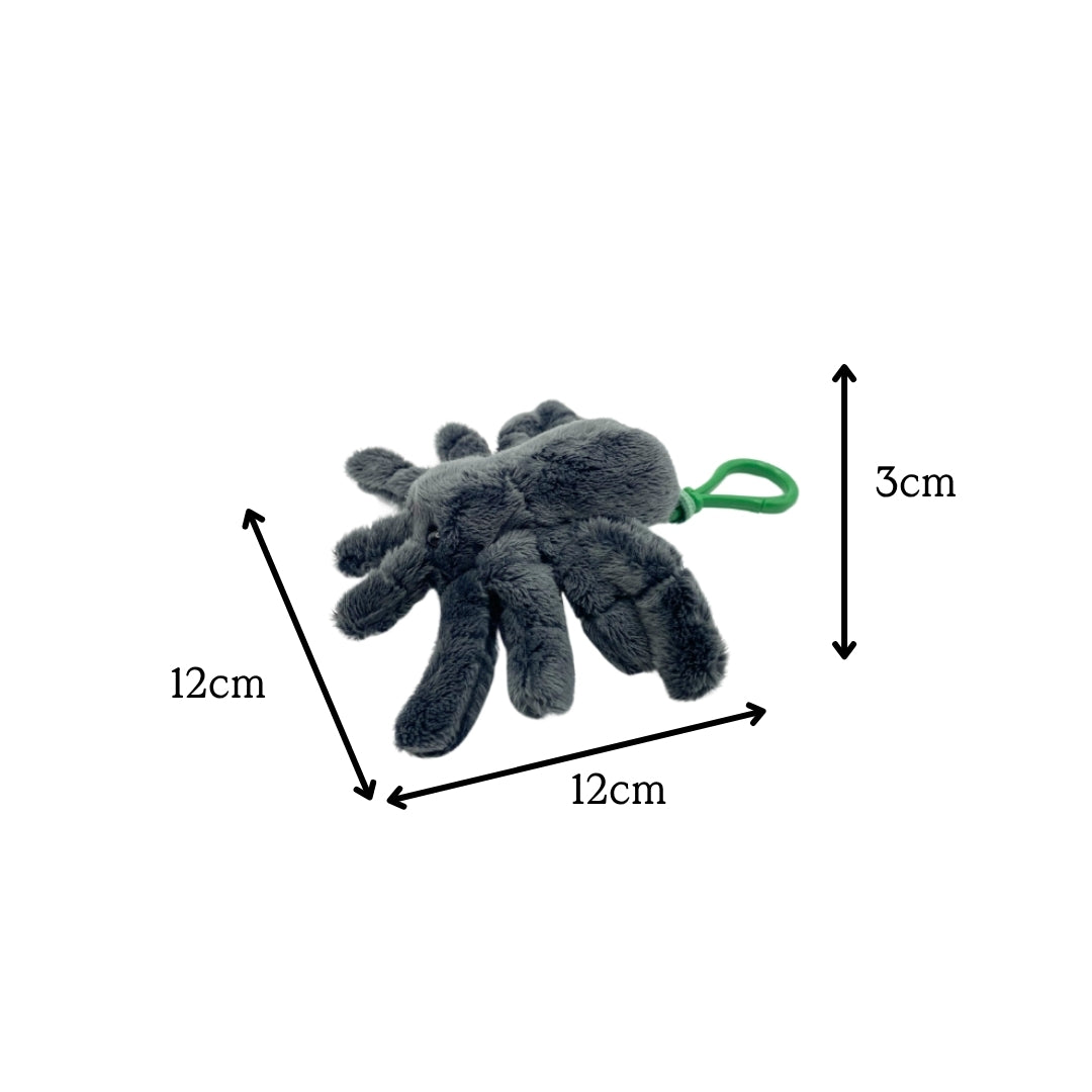 Tarantula Spider Plush Keychain