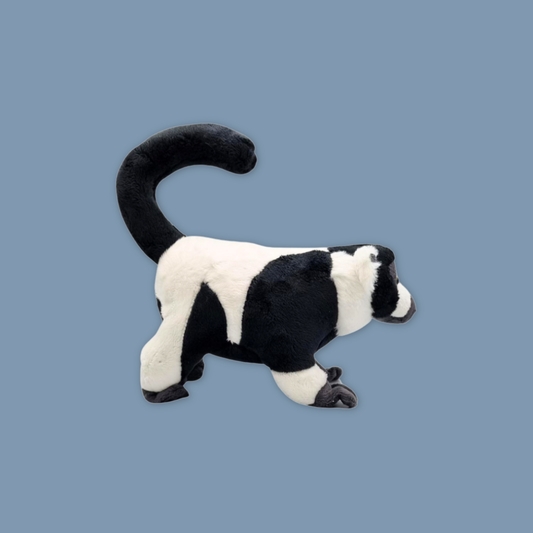 Ruffed Lemur Beanie Plush