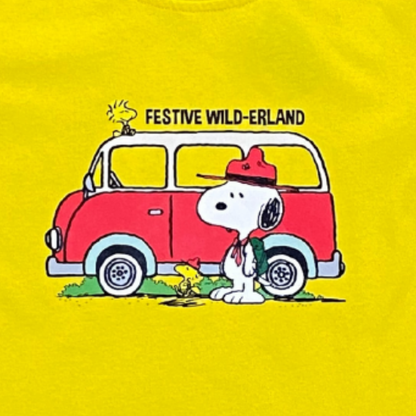 SNOOPY Campvan Kid Tee Adventure with Style - MANDAI WILDLIFE RESERVE