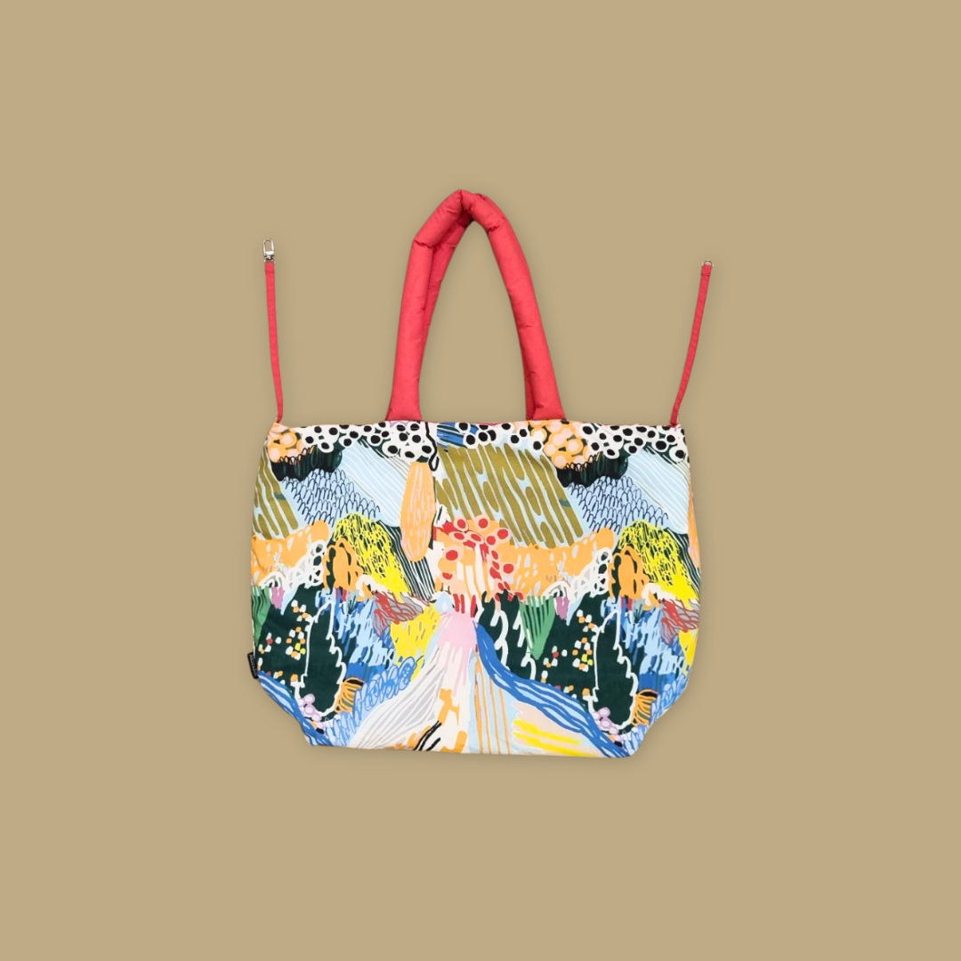 Borneo All-Over Print Reversible Bag