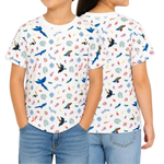 Birds All-Over Print Kids T-Shirt