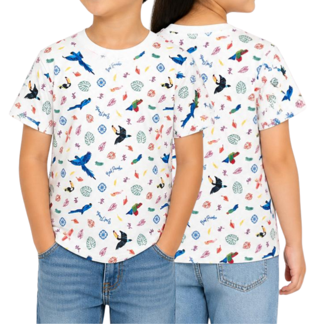 Birds All-Over Print Kids T-Shirt