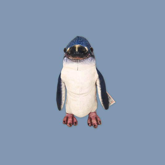 Artist Mini Penguin Blue Plush 8"